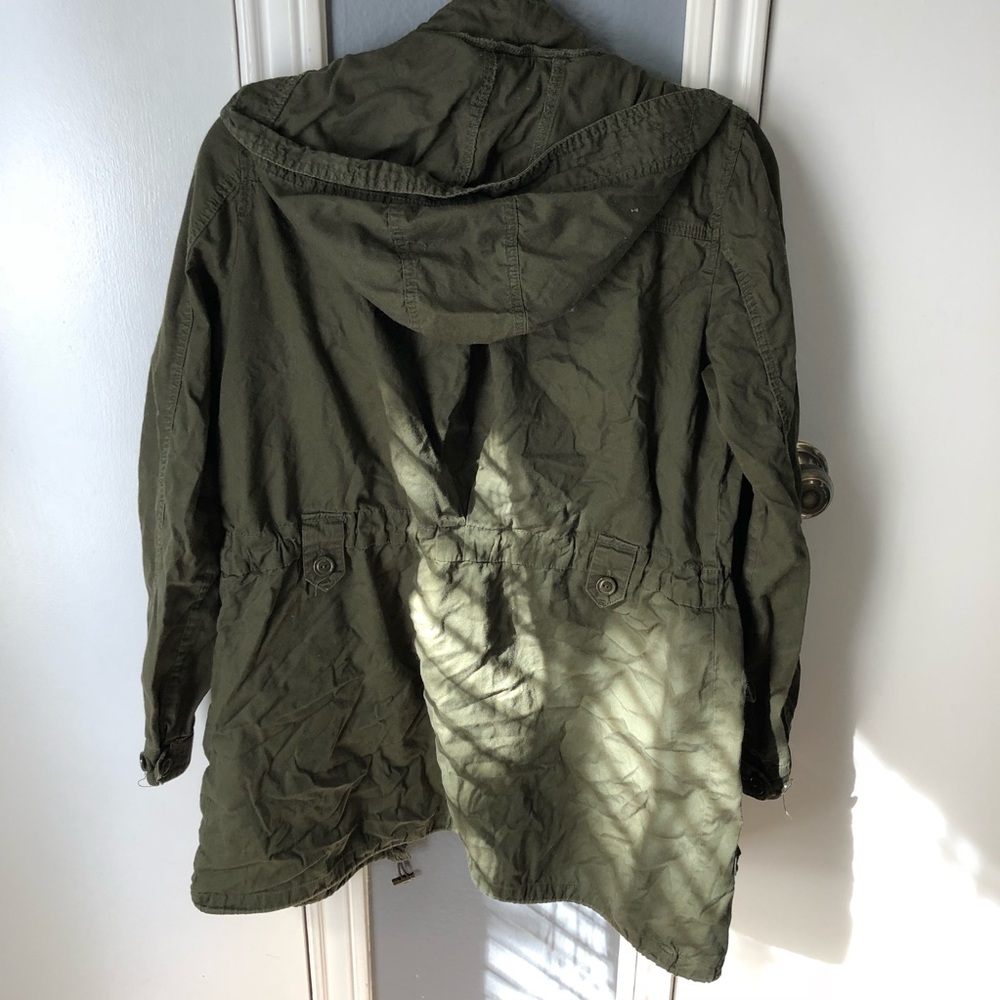 Army Green Utility Jacket - Picture 2 of 3